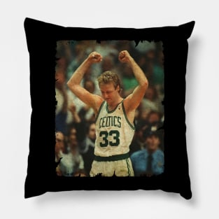 Larry Bird in Celtics Pillow