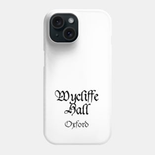 Oxford Wycliffe Hall College Medieval University Phone Case