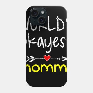 World's okayest mommy Phone Case