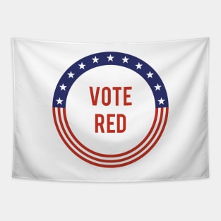 Vote Red Tapestry