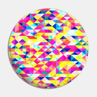 Abstract Geometric Pattern Pin