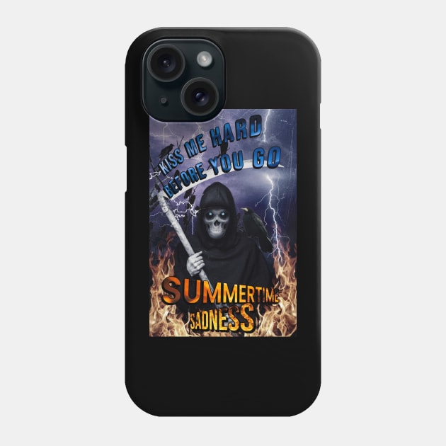 Summertime Sadness Phone Case by clownshop