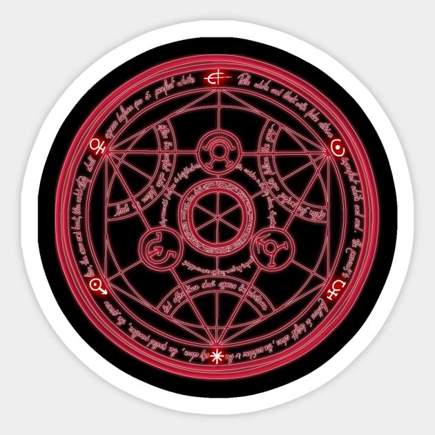 fullmetal alchemist transmutation circle