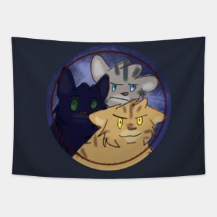 The Sight (Jayfeather, Lionblaze and Hollyleaf) Tapestry