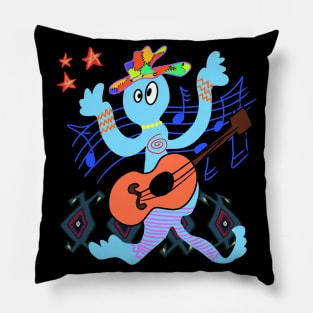 Crazy music Pillow