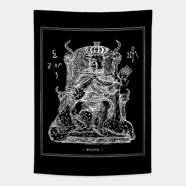 Moloch Tapestry by LadyMorgan