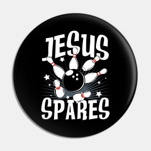 Jesus Spares Bowling Pin