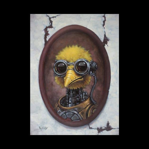 Cyborg Bird | Bird Future | Muppet Robot | Robot Birds | Bird Machine by Tiger Picasso