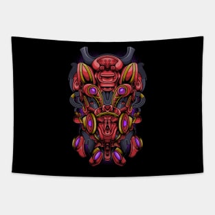 cat mecha robot Tapestry