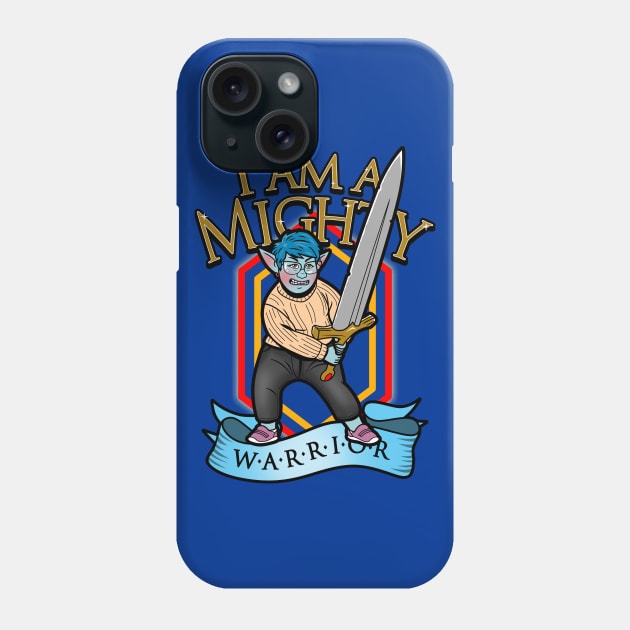 Mighty Warrior Mom Gift For Best Moms Mothers Phone Case by BoggsNicolas