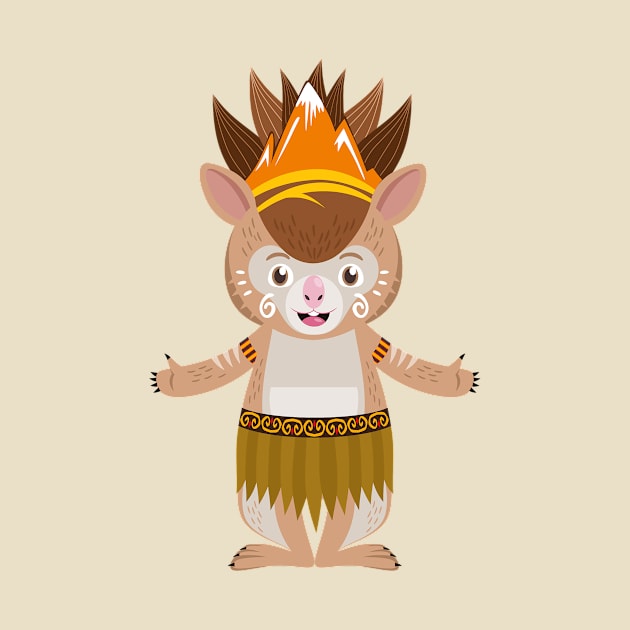 Maskot PON PAPUA 2021 Kangpho by PONPAPUA2021