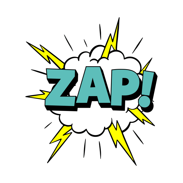 Zap! pop art design by InshynaArt