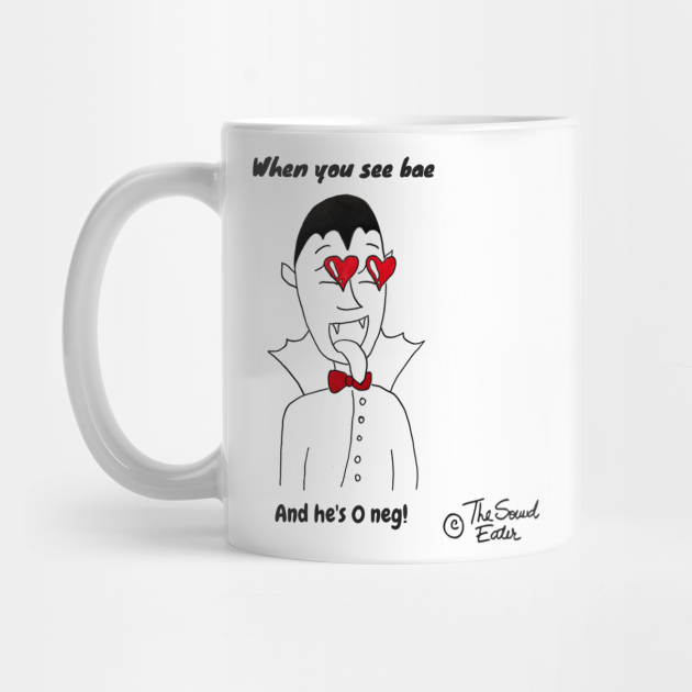 boy watching mug