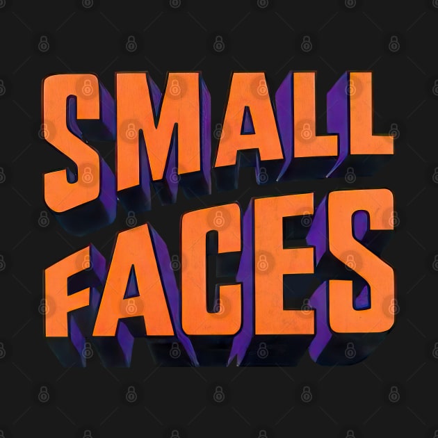 Small Faces / 60s Retro Fan Design by DankFutura