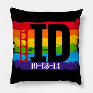 Idaho Gay Marriage Date Pillow