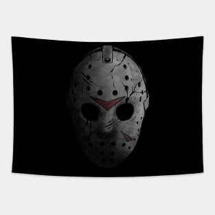 jason voorhees mask illustration Tapestry