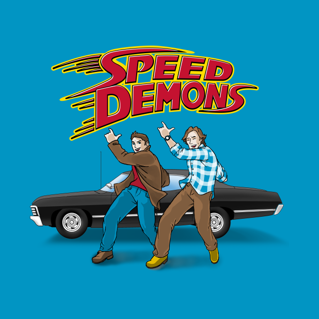 Speed Demons - Cartoons - T-Shirt | TeePublic