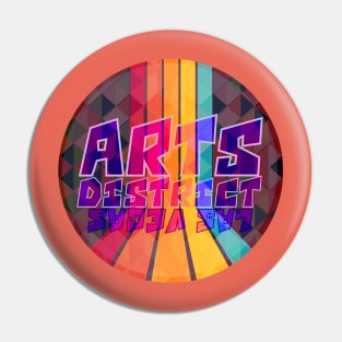 Arts District Las Vegas Rainbow Pin