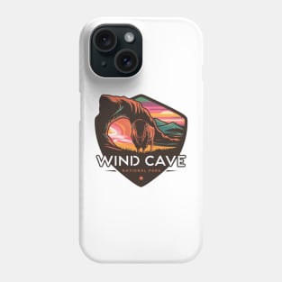 Wind Cave National Park Bison Phone Case