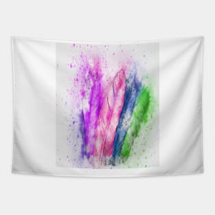 Abstract feathers Tapestry