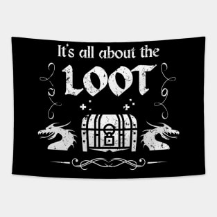 Loot Fantasy RPG Gamer Gaming Geek Tapestry