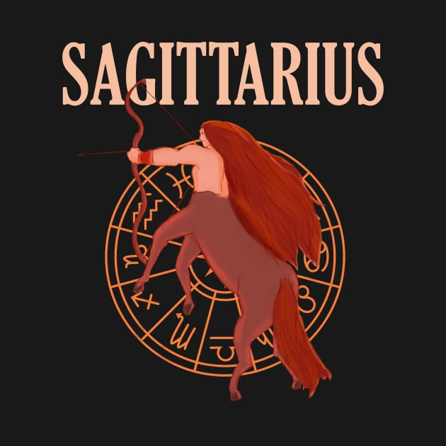 Sagittarius zodiac by cypryanus