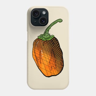 Habanero Chilli Pepper Sticker Spicy Hot Jalapeno Carolina Reaper Phone Case