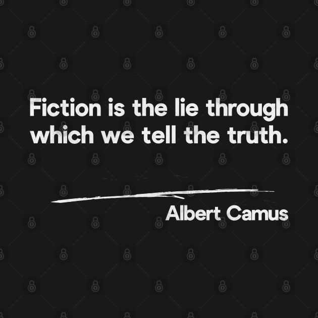 Albert Camus Typography Quote by DankFutura