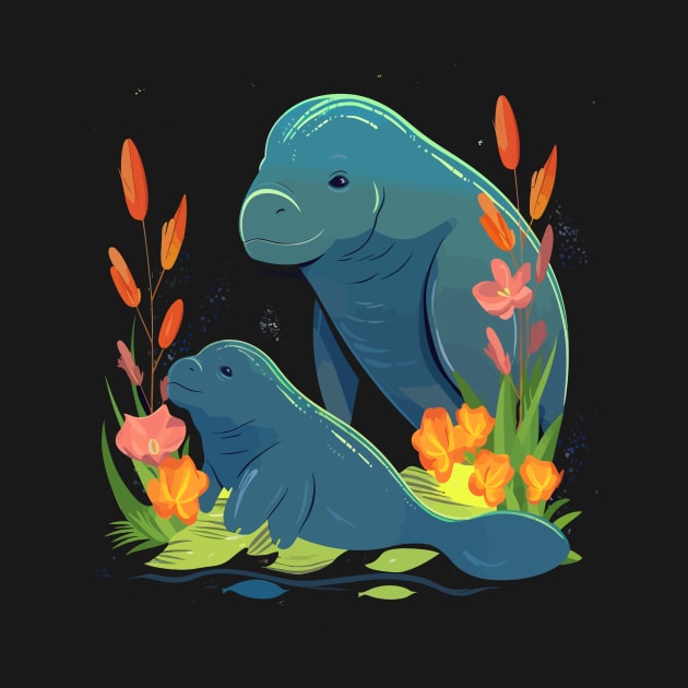 Manatees Fathers Day by JH Mart