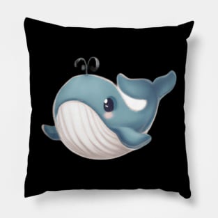 cute baby whale Pillow