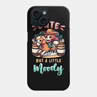 Cute But A Little Moody I Equestrian Pony Horse Fan Phone Case