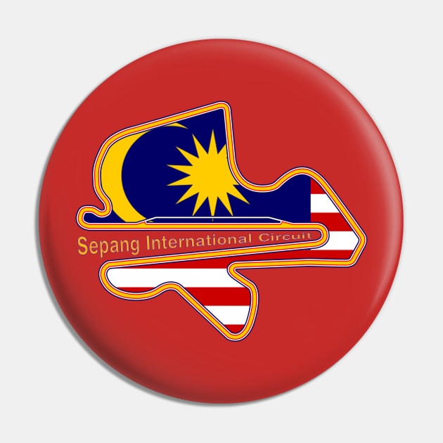 Sepang (Malasia) International circuit Pin by erndub