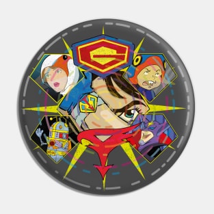 Battle of the Planets (Transmute) Pin