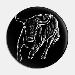 Taurus Zodiac Pin