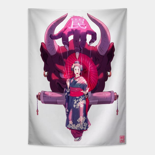 Trap Tapestry by Artype