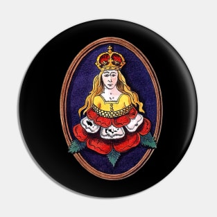 Katherine Parr Royal Badge Queen Tudor Rose Pin