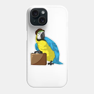 Parrot Businessman Briefcase Phone Case