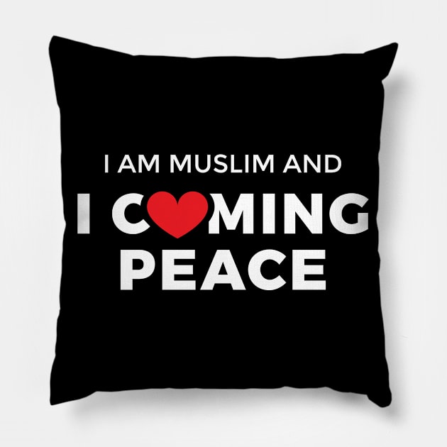 Muslim Coming Peace Pillow by erwinwira