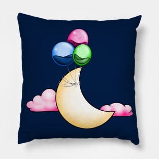 moon baloon 1 Pillow
