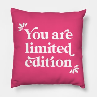 Limited Edition Pillow