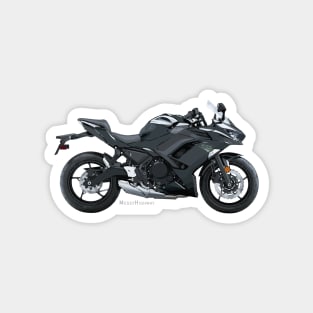 Kawasaki Ninja 650 20 black, s Magnet