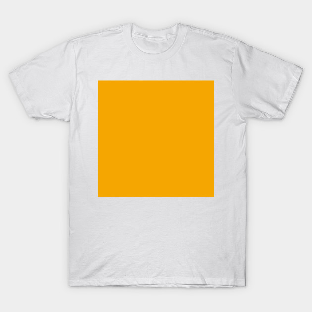 Gold Yellow, Solid Yellow - Yellow - T-Shirt