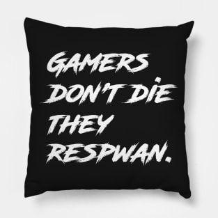 Gamers Quotes Pillow