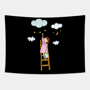 Reaching for the Stars Tapestry