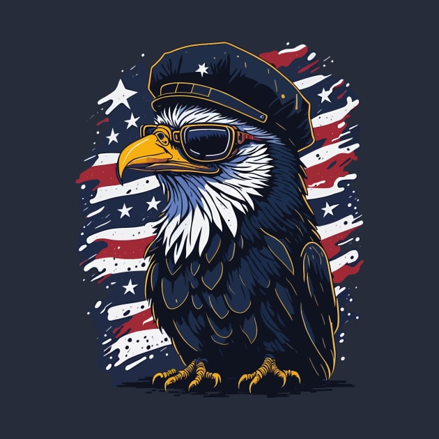 Patriotic Eagle by By_Russso