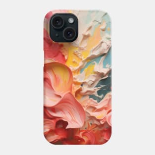 Abstract Strokes: Acrylic Brush Stripe Extravaganza Phone Case