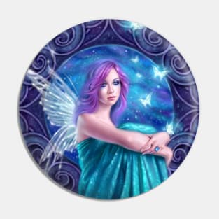 Astraea Fairy with Butterflies Pin