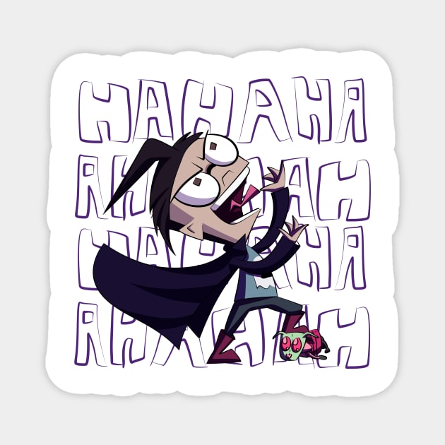 Victorious Dib - Invader Zim Magnet by Aleina928