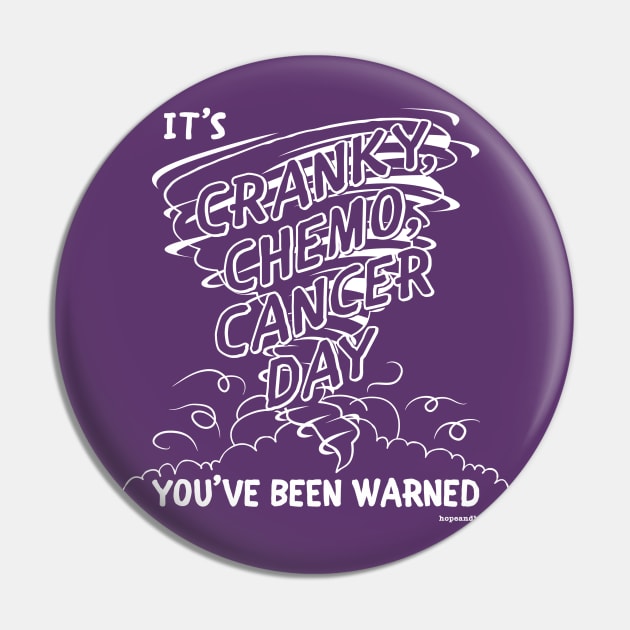 Cranky Chemo Pin by BarbC