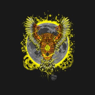 Steampunk Robot Owl T-Shirt